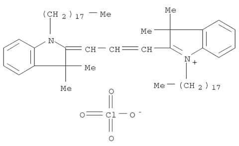 1,1'-Di-n-octadecyl-3,3,3',3'-tetraMethylindocarbocyanine perchlorate, 97%